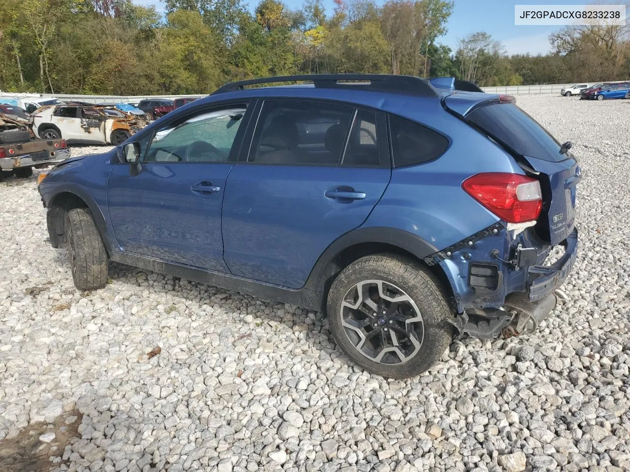 2016 Subaru Crosstrek Premium VIN: JF2GPADCXG8233238 Lot: 74940344