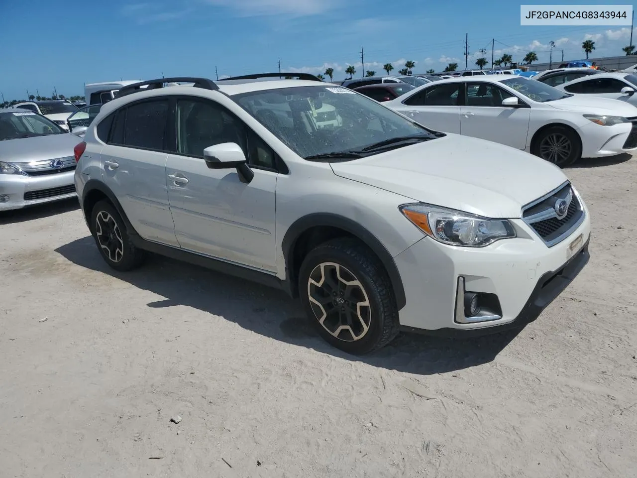 JF2GPANC4G8343944 2016 Subaru Crosstrek Limited