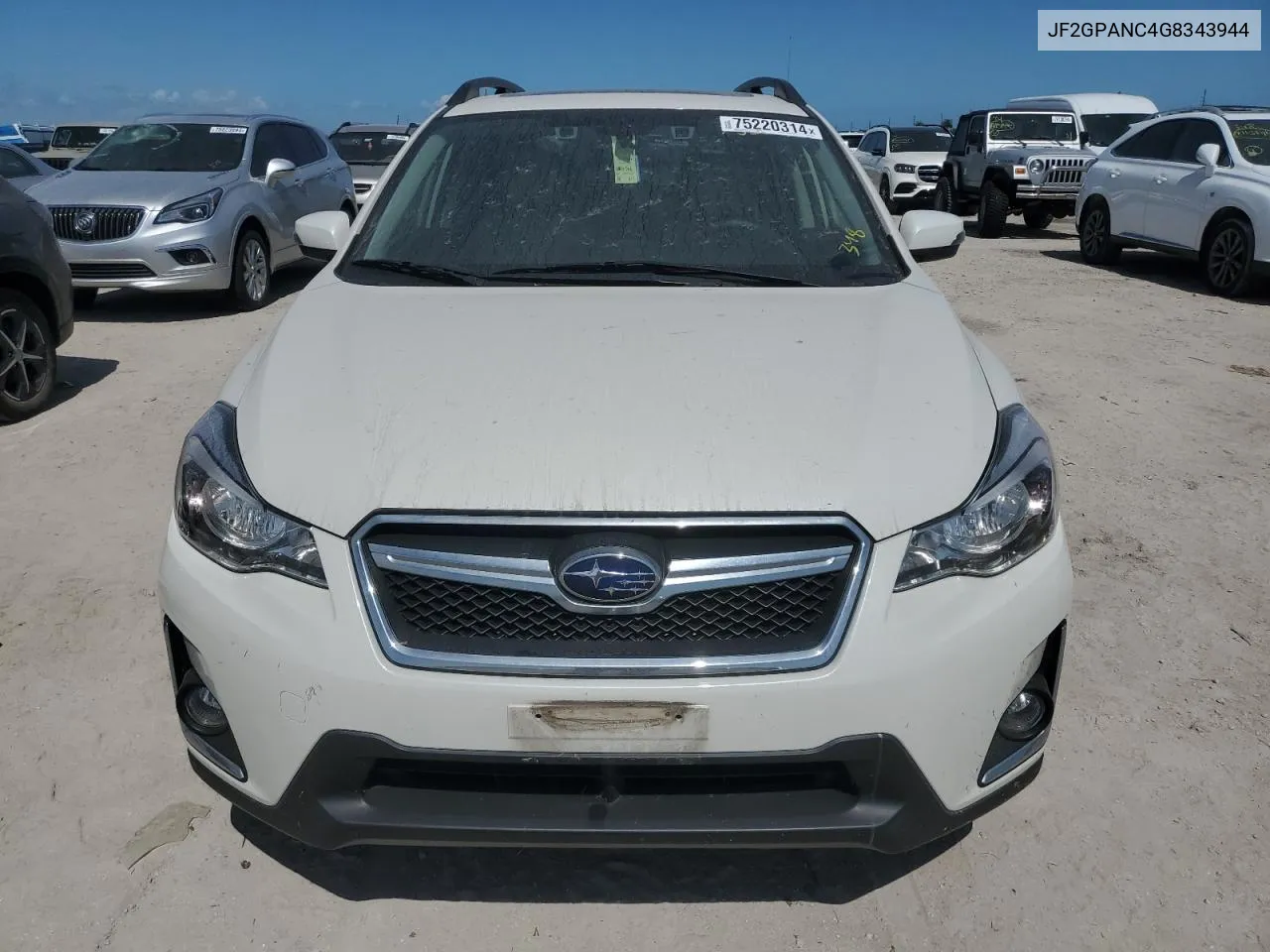 2016 Subaru Crosstrek Limited VIN: JF2GPANC4G8343944 Lot: 75220314