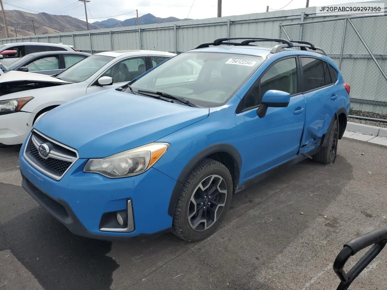 2016 Subaru Crosstrek Premium VIN: JF2GPABC9G9297350 Lot: 75412234