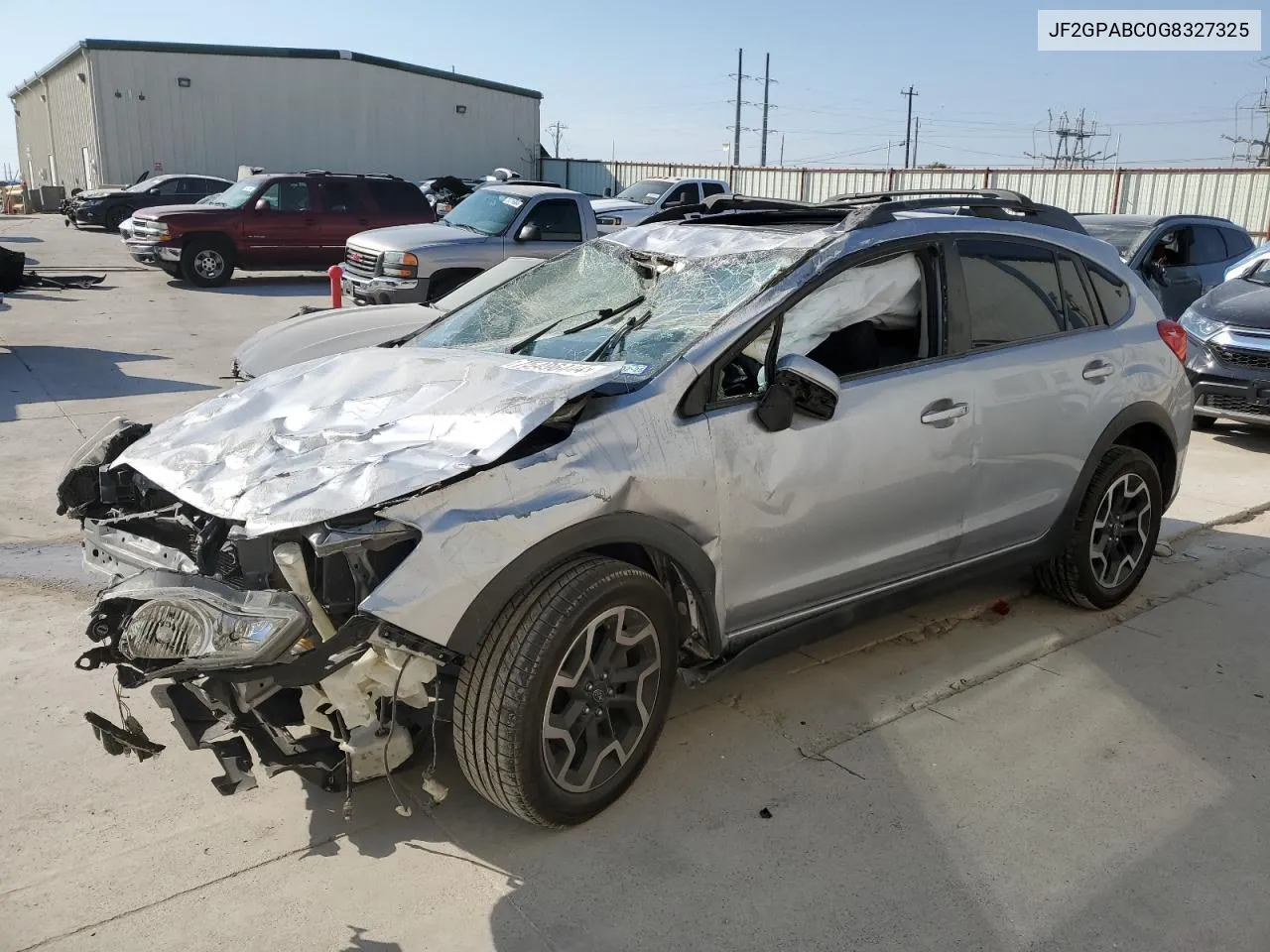 2016 Subaru Crosstrek Premium VIN: JF2GPABC0G8327325 Lot: 75496444