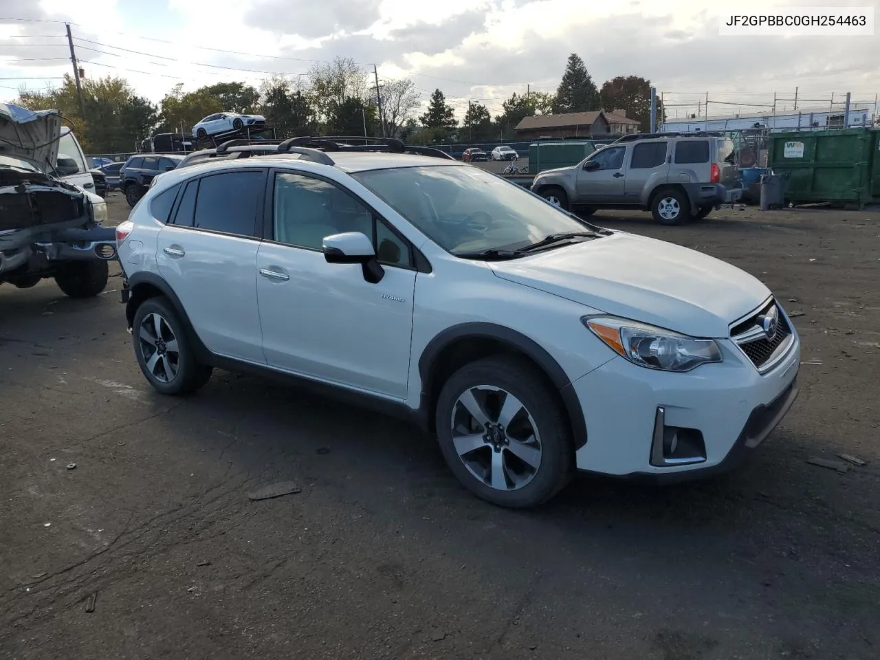 2016 Subaru Crosstrek 2.0I Hybrid VIN: JF2GPBBC0GH254463 Lot: 76411314