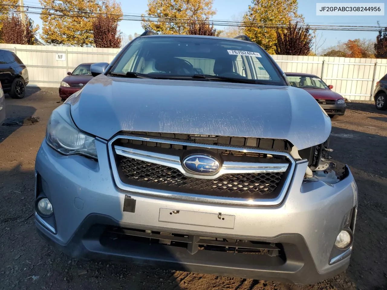 2016 Subaru Crosstrek Premium VIN: JF2GPABC3G8244956 Lot: 76702404