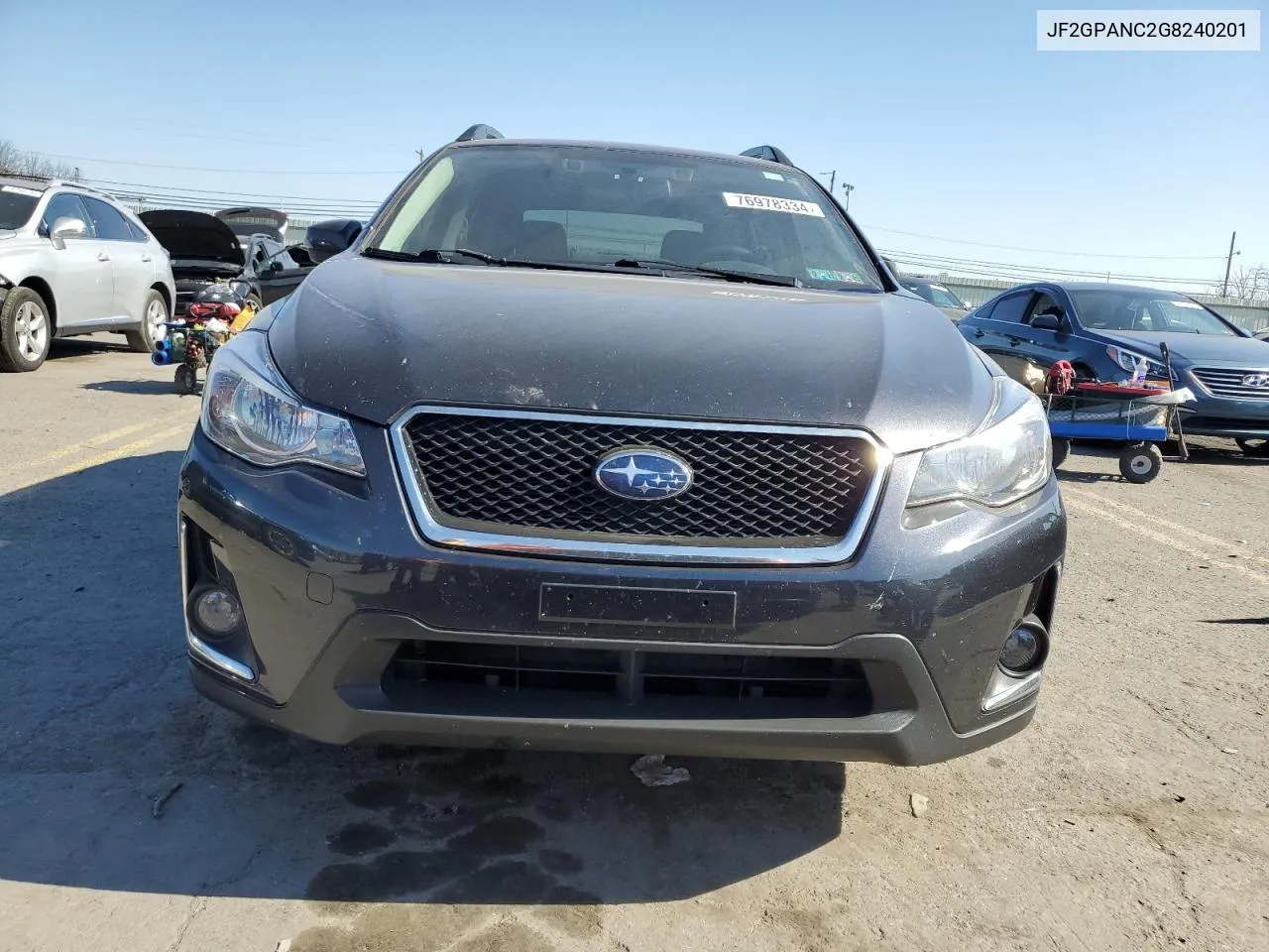 2016 Subaru Crosstrek Limited VIN: JF2GPANC2G8240201 Lot: 76978334