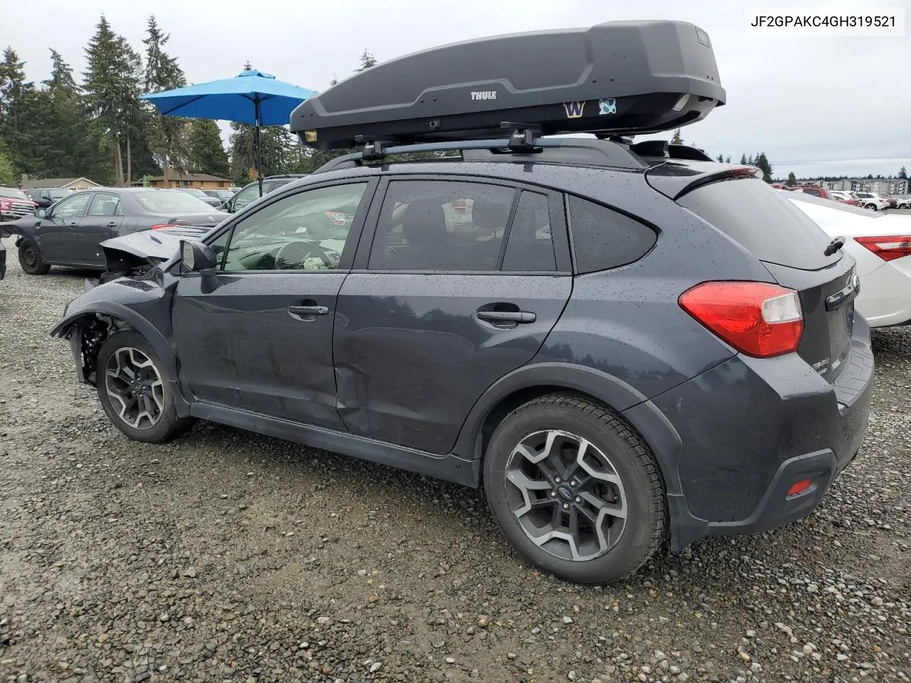 2016 Subaru Crosstrek Limited VIN: JF2GPAKC4GH319521 Lot: 76989984