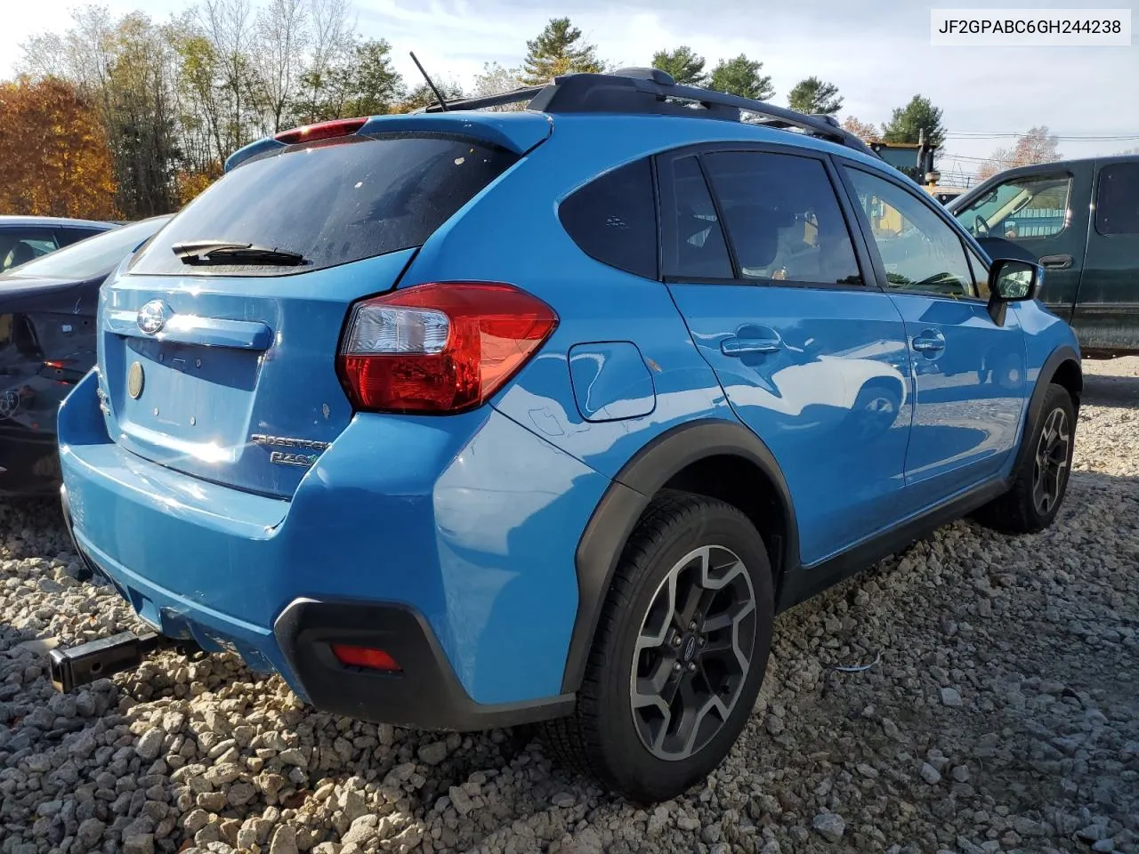 2016 Subaru Crosstrek Premium VIN: JF2GPABC6GH244238 Lot: 77849444