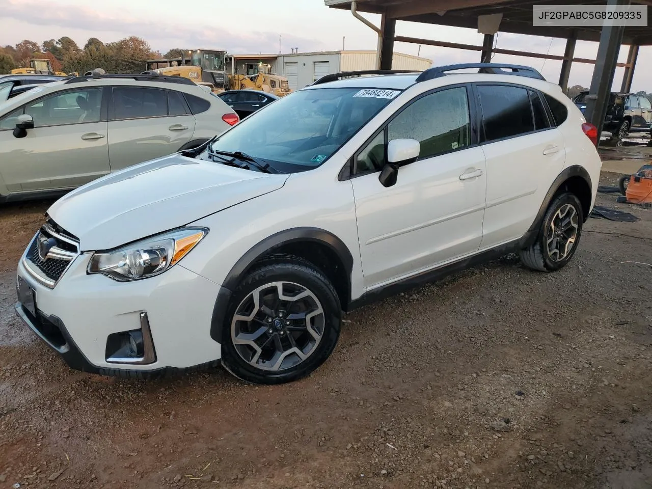 2016 Subaru Crosstrek Premium VIN: JF2GPABC5G8209335 Lot: 78484214