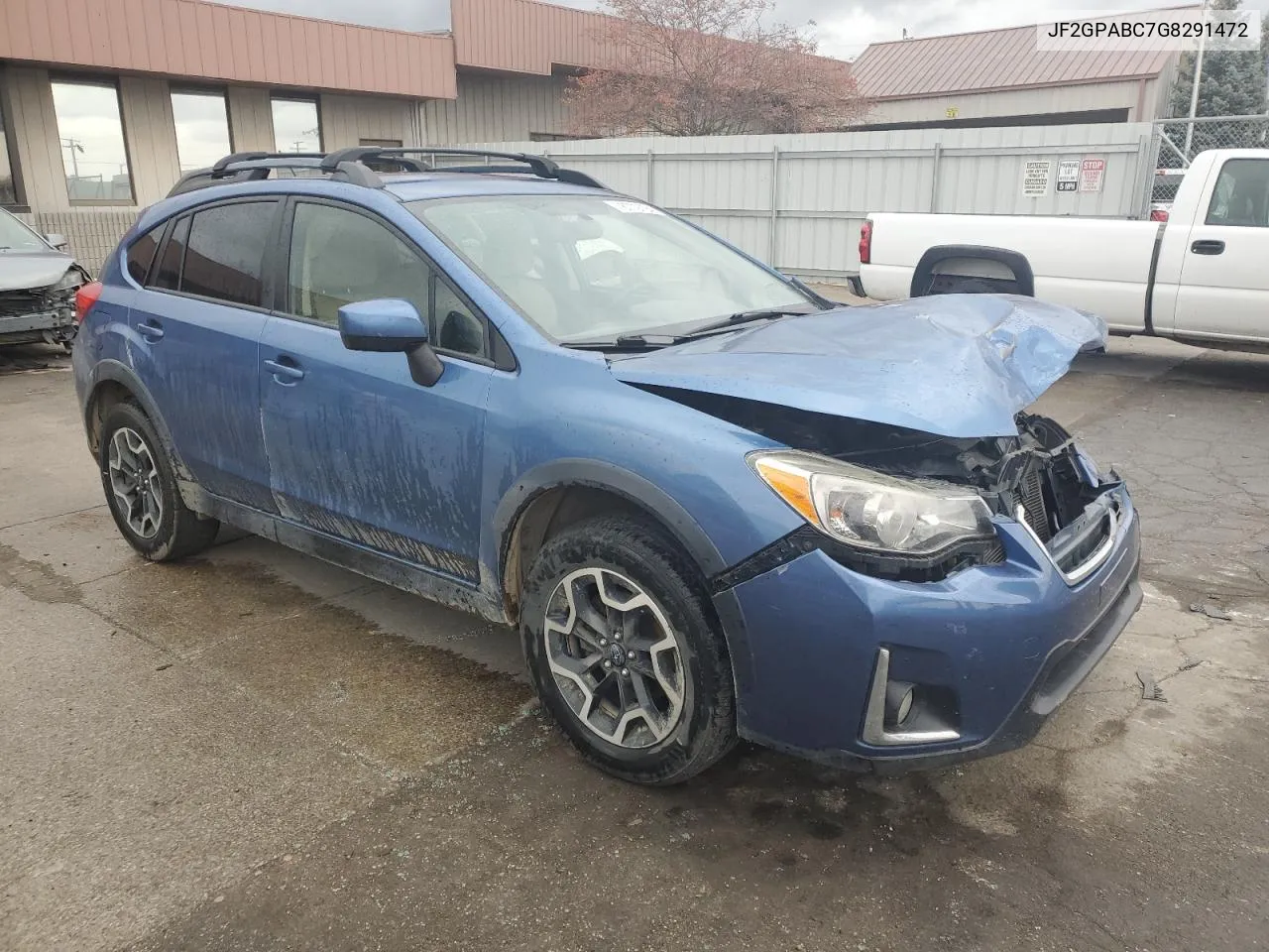 2016 Subaru Crosstrek Premium VIN: JF2GPABC7G8291472 Lot: 78779794