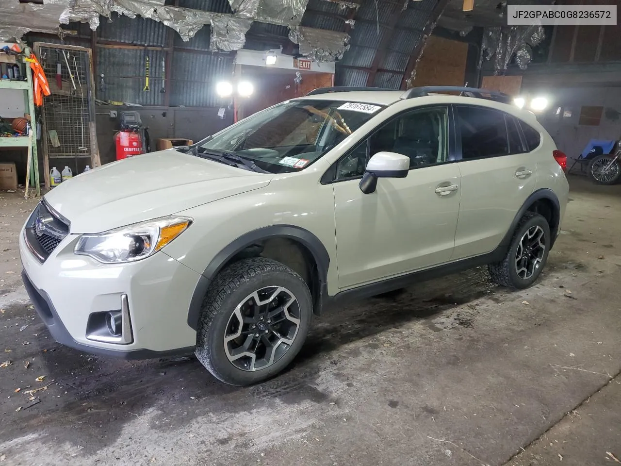 2016 Subaru Crosstrek Premium VIN: JF2GPABC0G8236572 Lot: 79161584