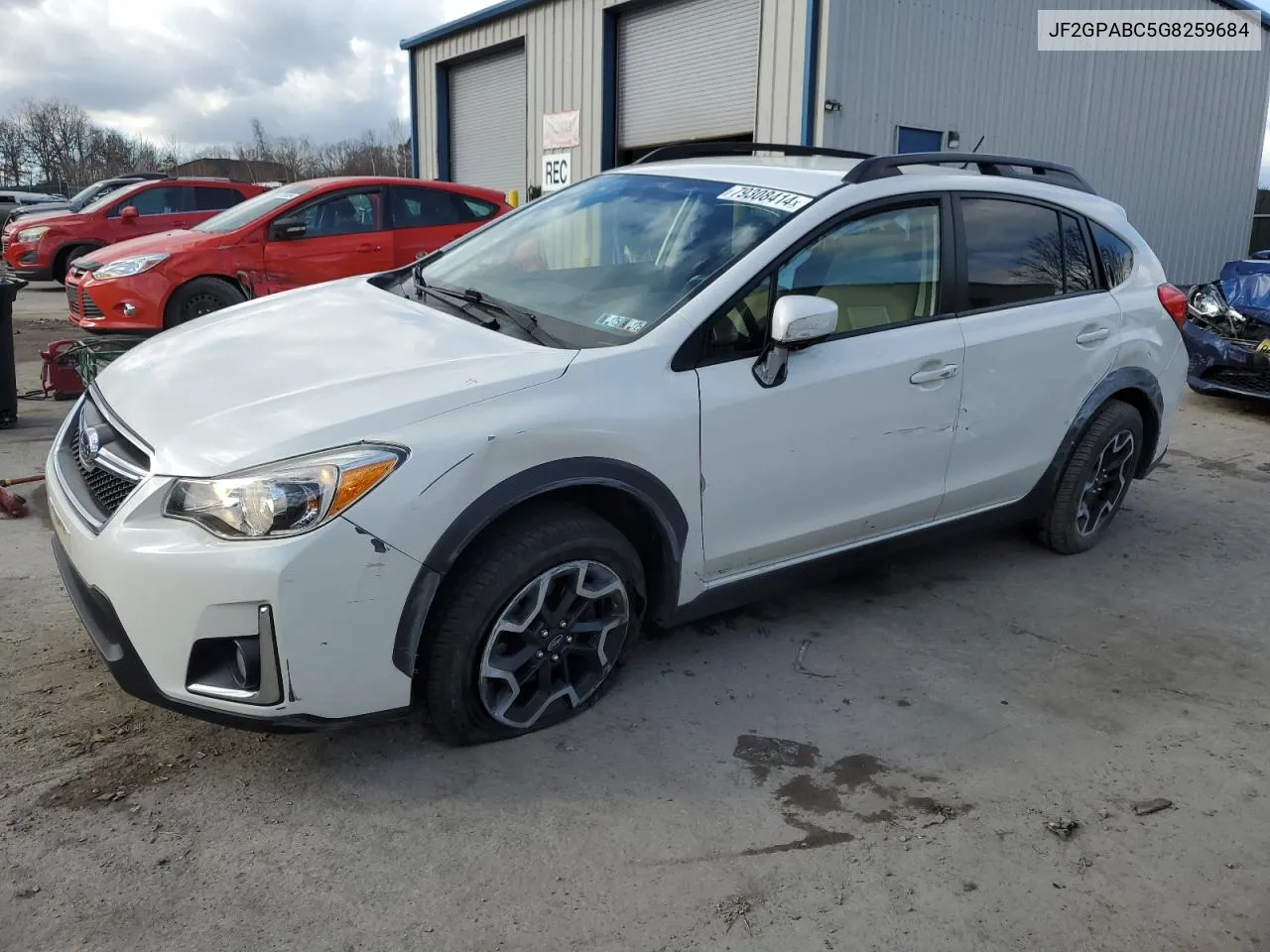 2016 Subaru Crosstrek Premium VIN: JF2GPABC5G8259684 Lot: 79308414