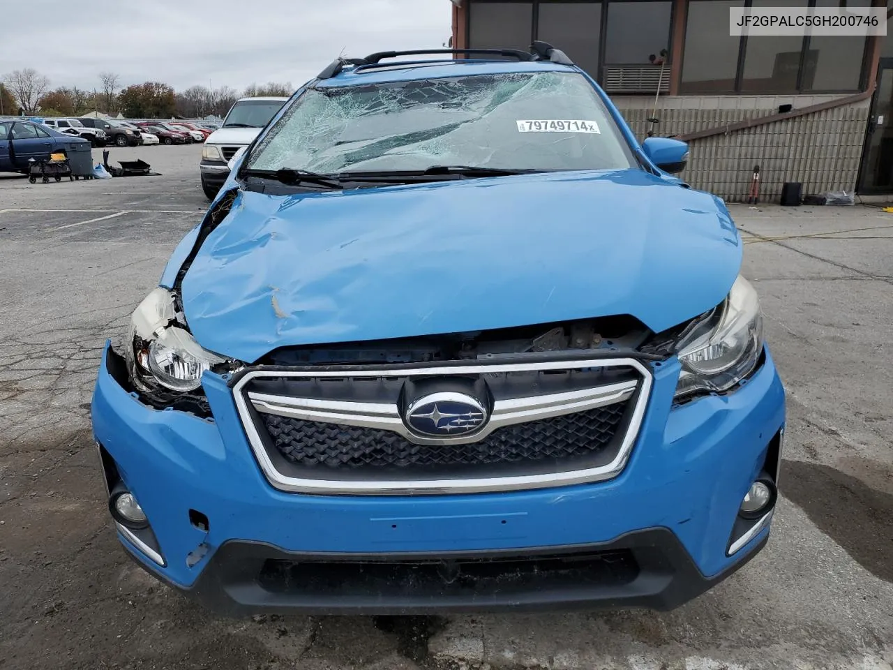 2016 Subaru Crosstrek Limited VIN: JF2GPALC5GH200746 Lot: 79749714