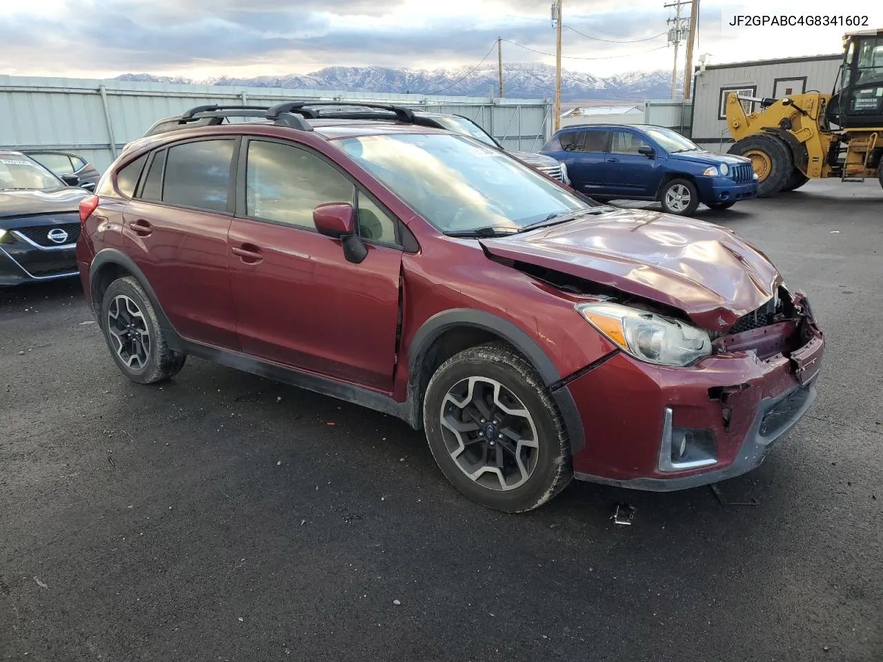 2016 Subaru Crosstrek Premium VIN: JF2GPABC4G8341602 Lot: 79840404