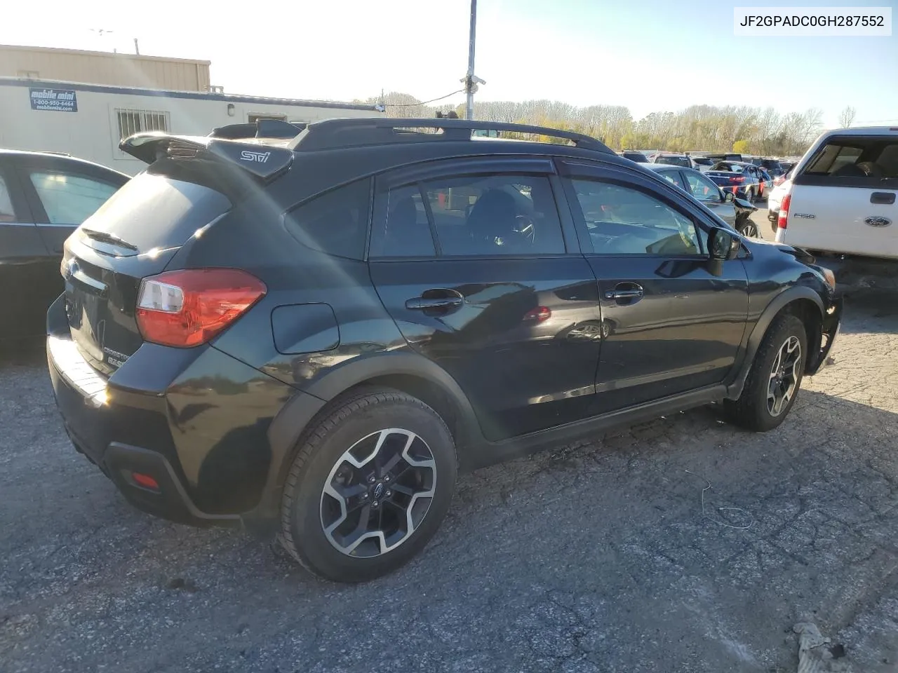 2016 Subaru Crosstrek Premium VIN: JF2GPADC0GH287552 Lot: 80018884