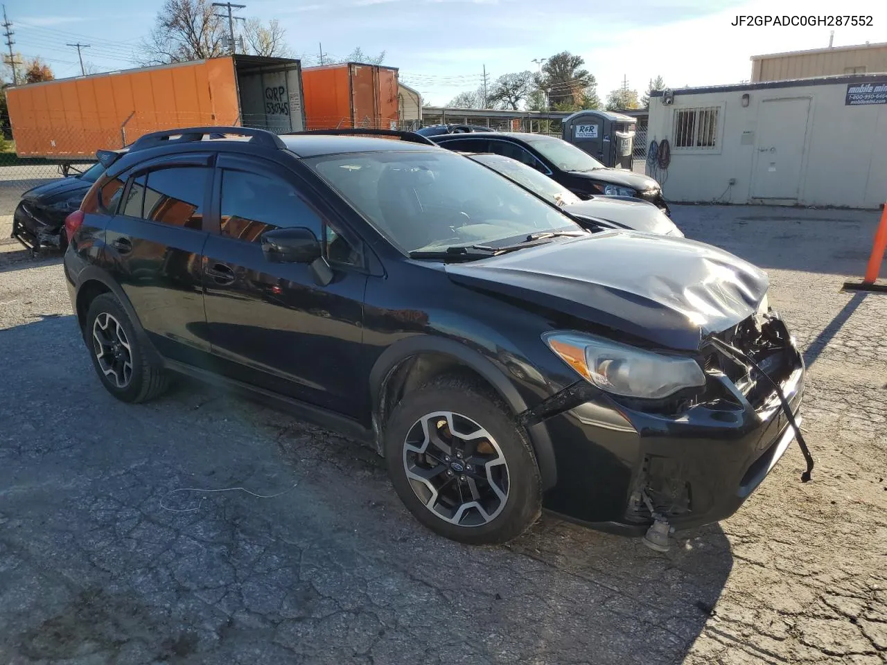 2016 Subaru Crosstrek Premium VIN: JF2GPADC0GH287552 Lot: 80018884