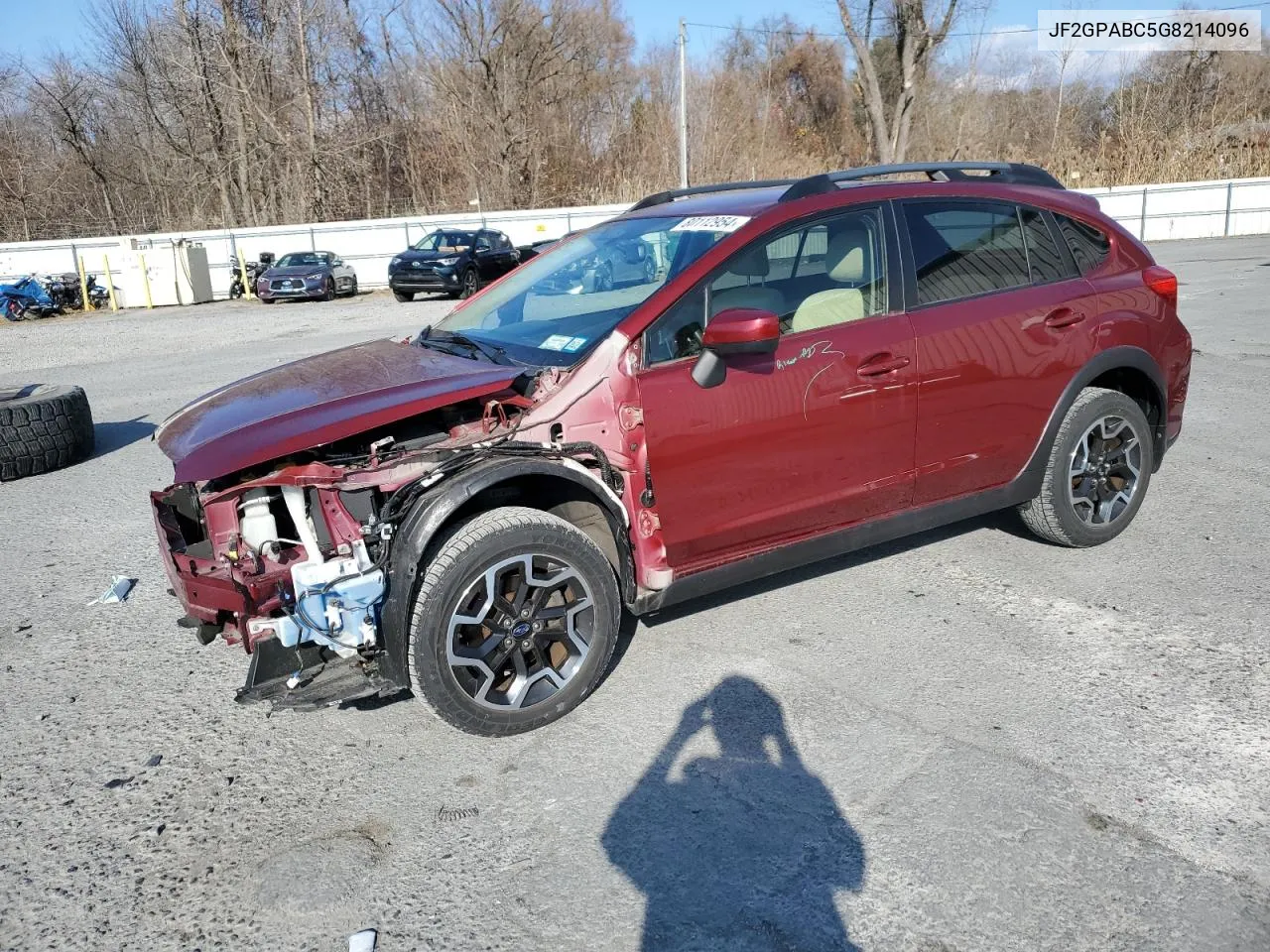 2016 Subaru Crosstrek Premium VIN: JF2GPABC5G8214096 Lot: 80112954