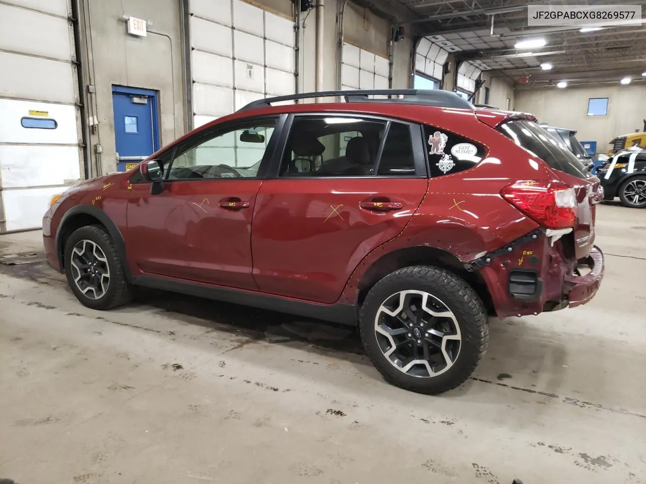 2016 Subaru Crosstrek Premium VIN: JF2GPABCXG8269577 Lot: 81239204