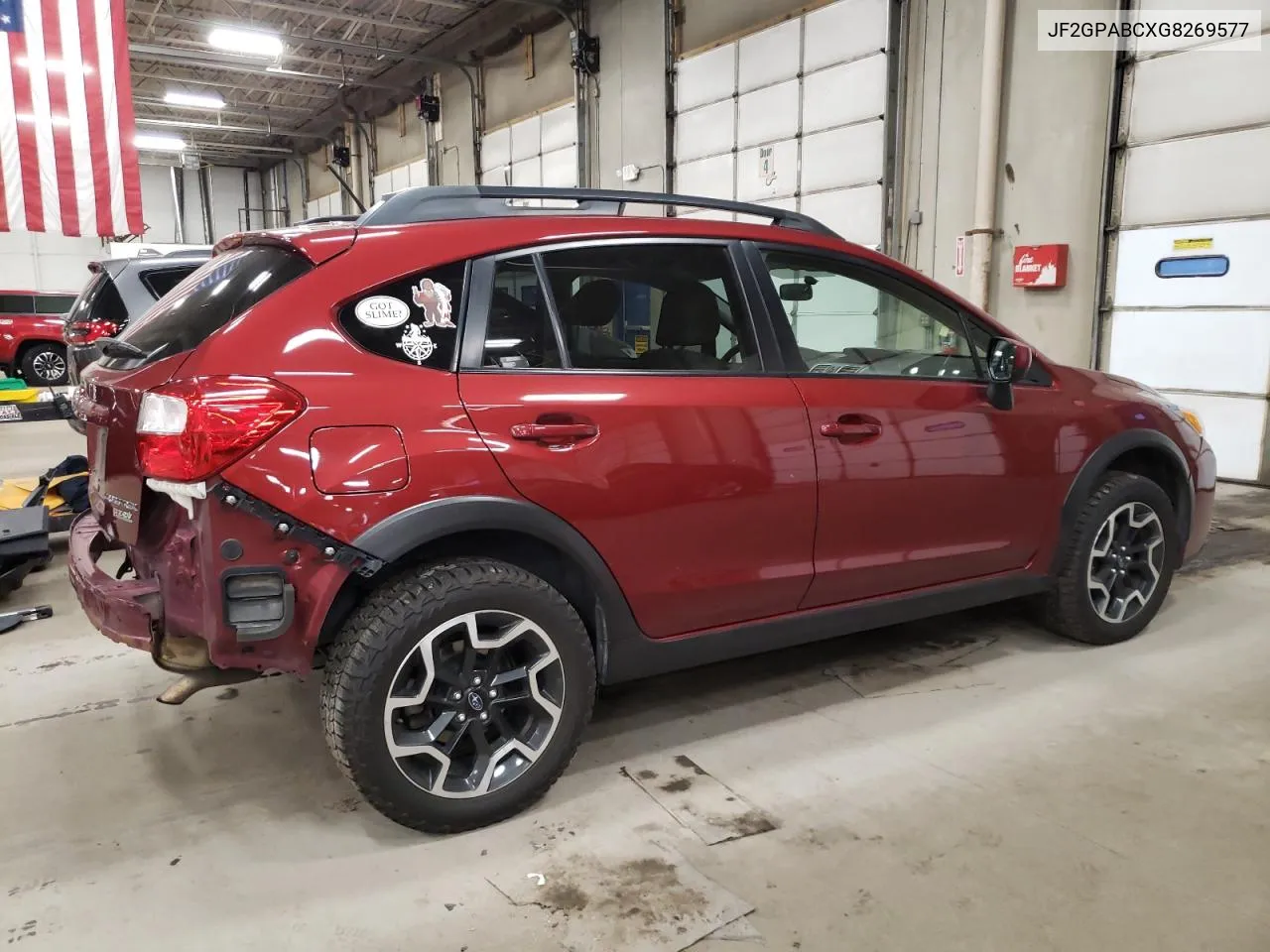 2016 Subaru Crosstrek Premium VIN: JF2GPABCXG8269577 Lot: 81239204