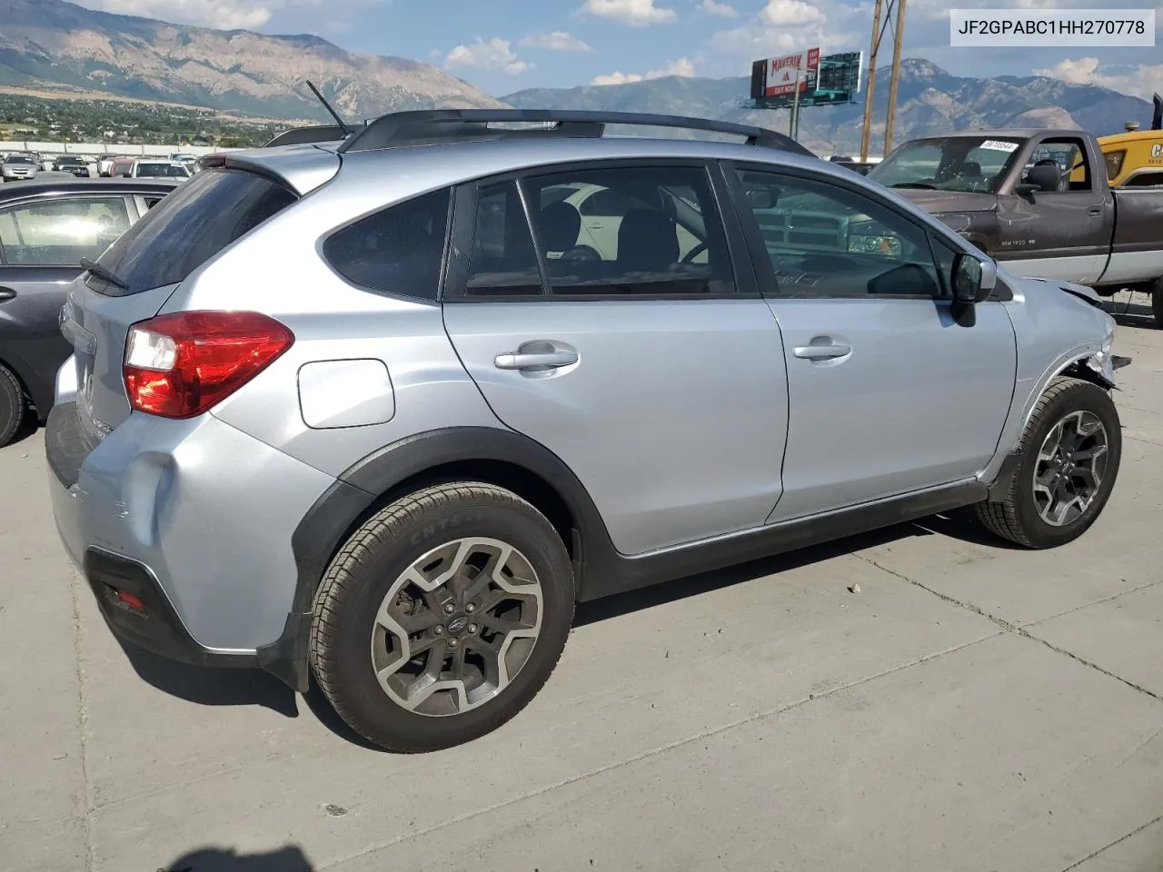 2017 Subaru Crosstrek Premium VIN: JF2GPABC1HH270778 Lot: 66887204