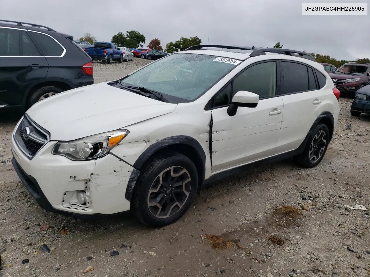 2017 Subaru Crosstrek Premium VIN: JF2GPABC4HH226905 Lot: 73379954