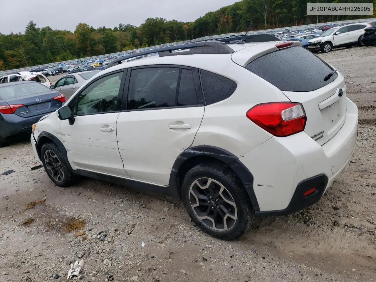 2017 Subaru Crosstrek Premium VIN: JF2GPABC4HH226905 Lot: 73379954