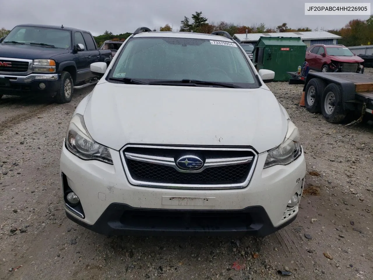 2017 Subaru Crosstrek Premium VIN: JF2GPABC4HH226905 Lot: 73379954