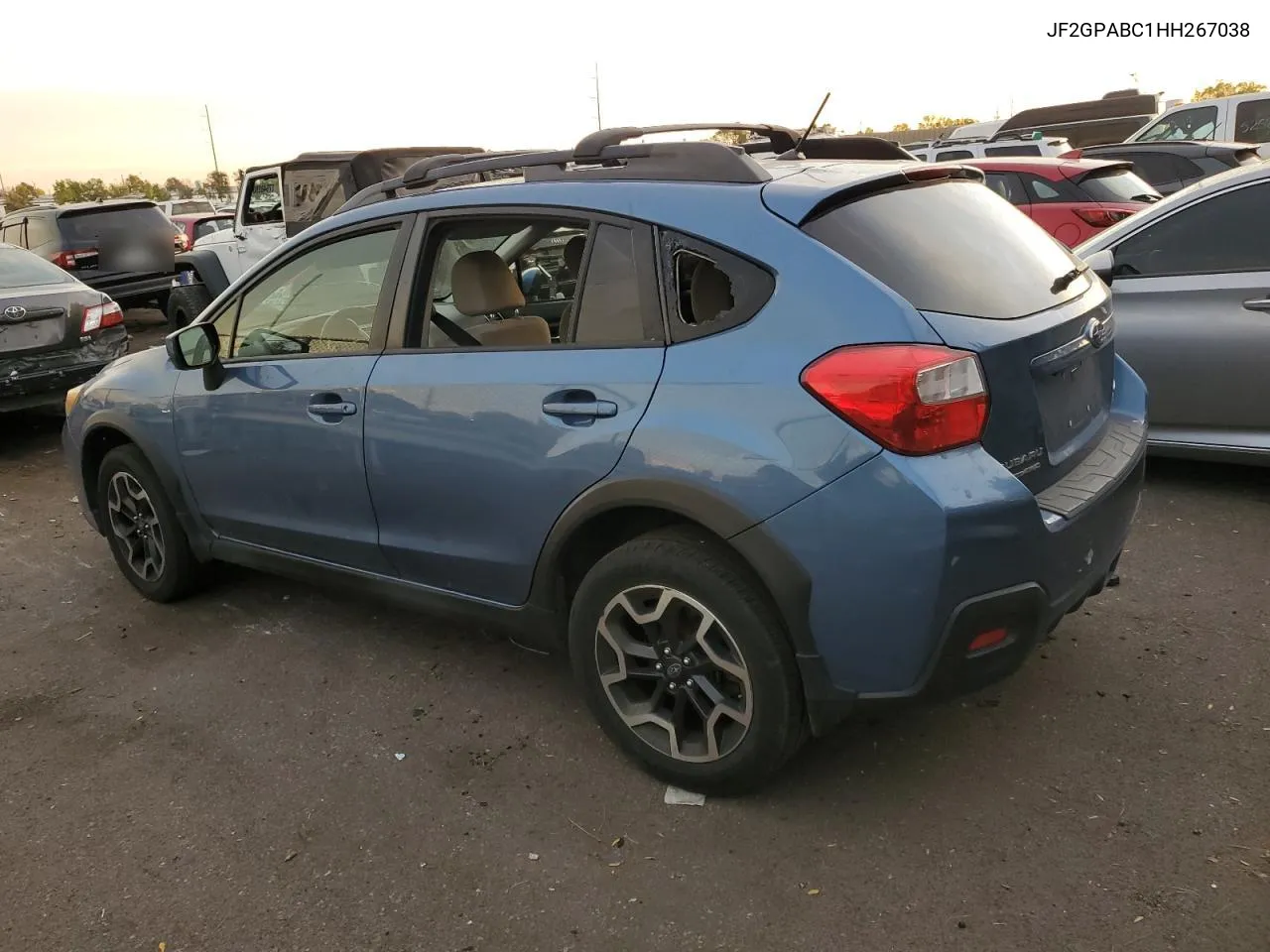 2017 Subaru Crosstrek Premium VIN: JF2GPABC1HH267038 Lot: 76609014