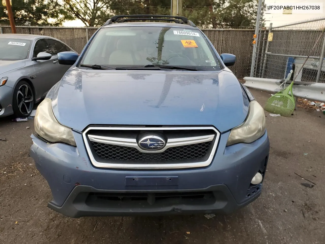 2017 Subaru Crosstrek Premium VIN: JF2GPABC1HH267038 Lot: 76609014