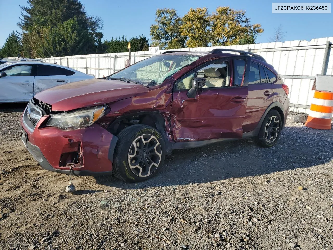 2017 Subaru Crosstrek Limited VIN: JF2GPAKC6H8236450 Lot: 77209744