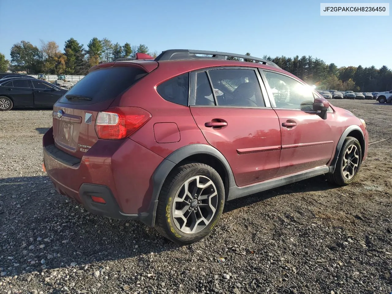 2017 Subaru Crosstrek Limited VIN: JF2GPAKC6H8236450 Lot: 77209744