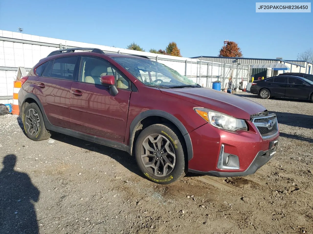 2017 Subaru Crosstrek Limited VIN: JF2GPAKC6H8236450 Lot: 77209744