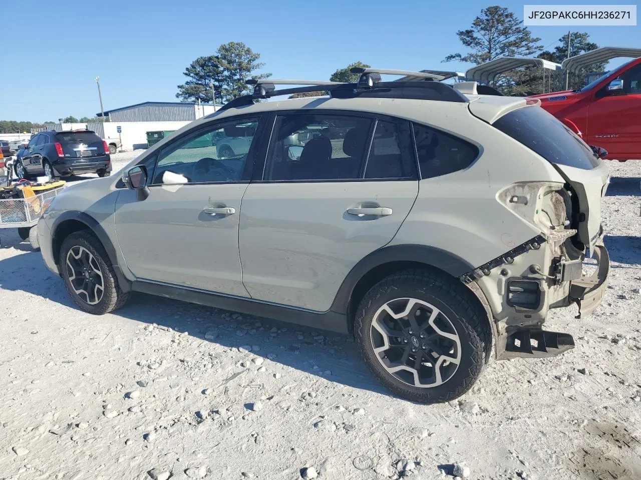 2017 Subaru Crosstrek Limited VIN: JF2GPAKC6HH236271 Lot: 77739514