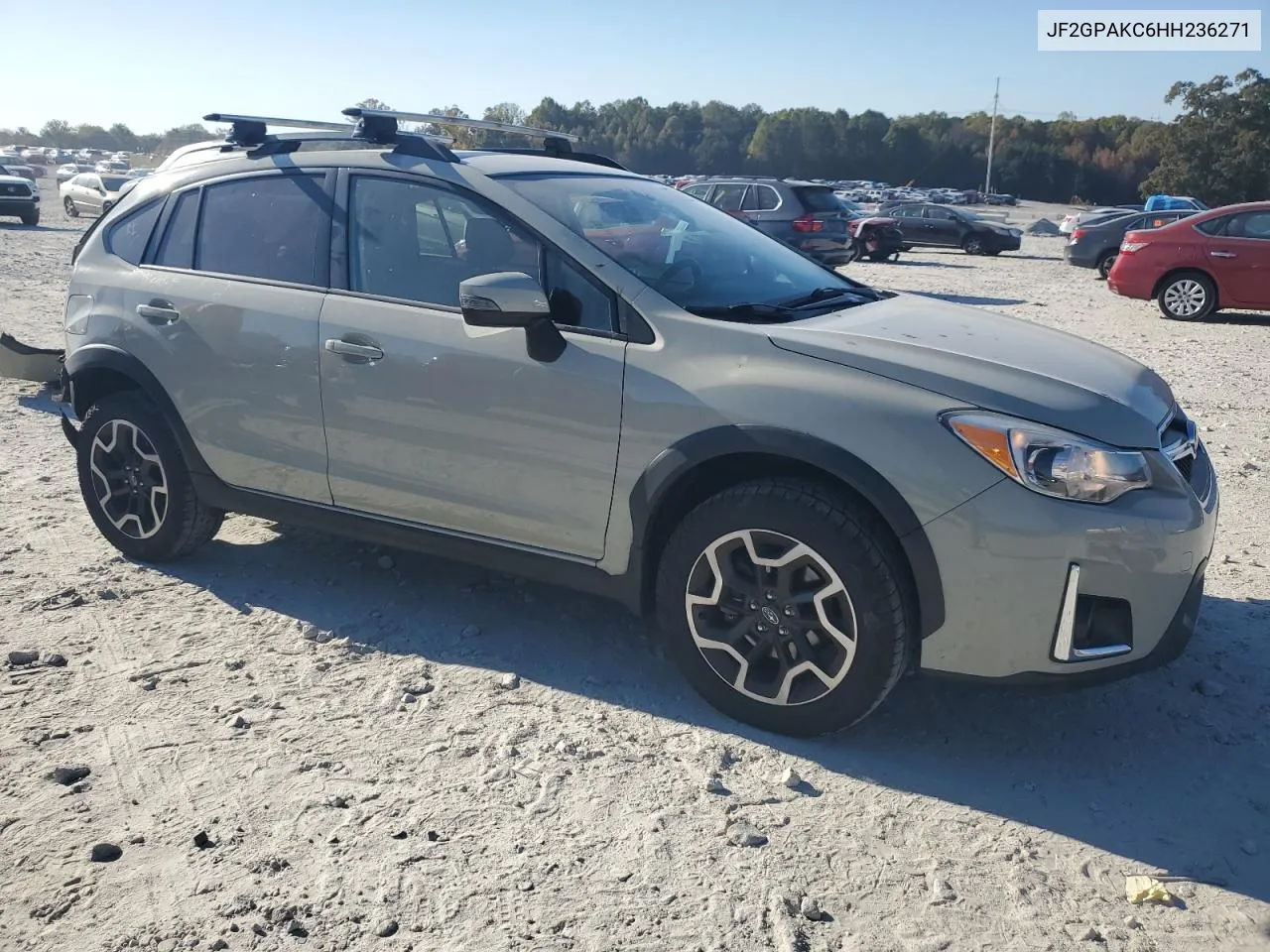 2017 Subaru Crosstrek Limited VIN: JF2GPAKC6HH236271 Lot: 77739514