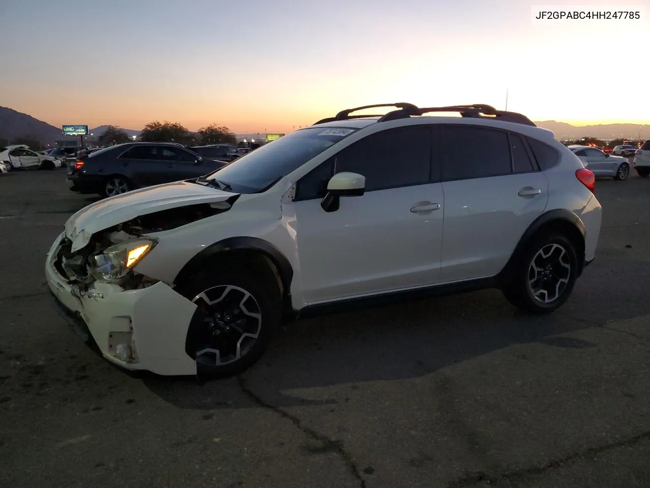 2017 Subaru Crosstrek Premium VIN: JF2GPABC4HH247785 Lot: 78742094