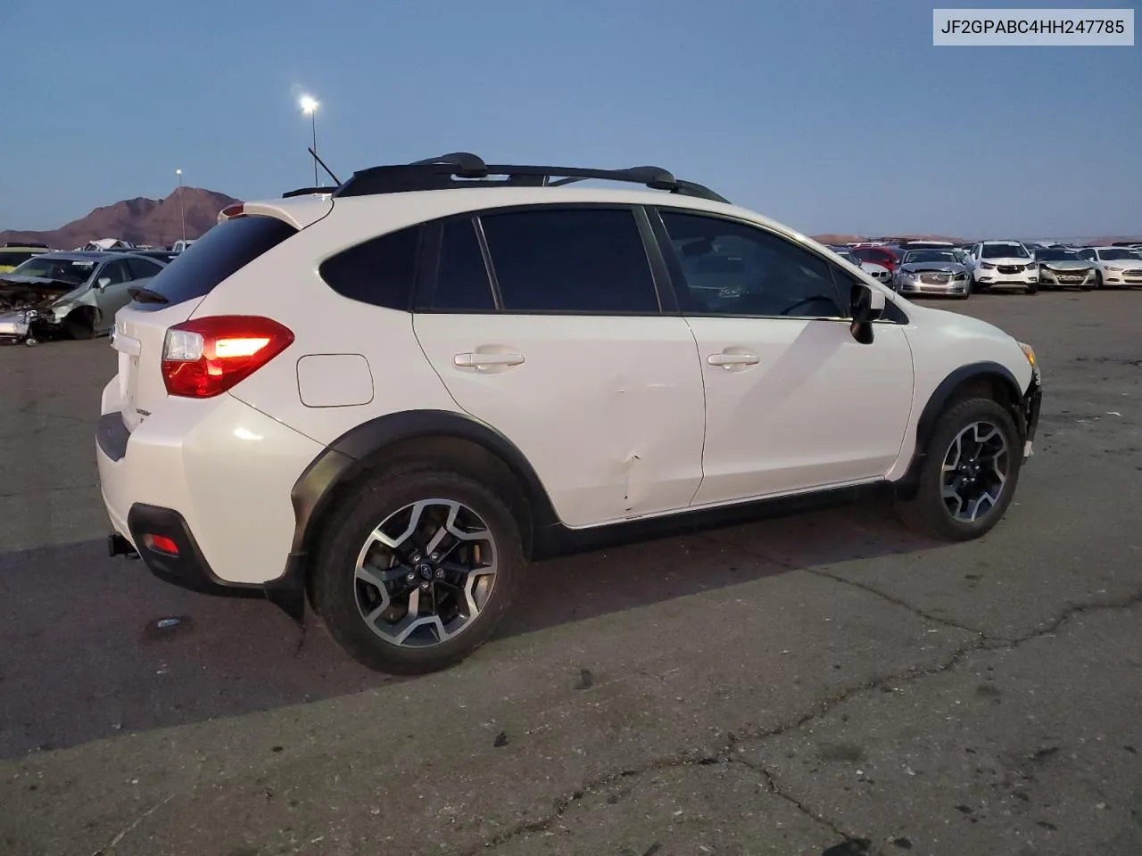 2017 Subaru Crosstrek Premium VIN: JF2GPABC4HH247785 Lot: 78742094