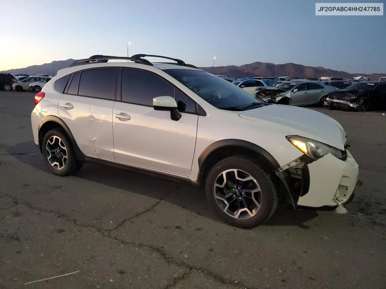 2017 Subaru Crosstrek Premium VIN: JF2GPABC4HH247785 Lot: 78742094