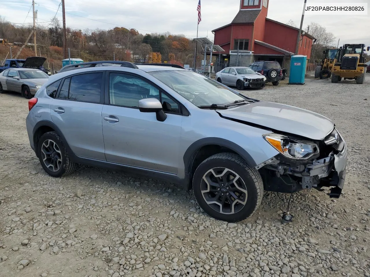 2017 Subaru Crosstrek Premium VIN: JF2GPABC3HH280826 Lot: 79288534