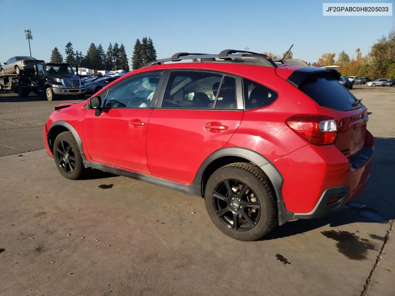 2017 Subaru Crosstrek Premium VIN: JF2GPABC0H8205033 Lot: 79521174