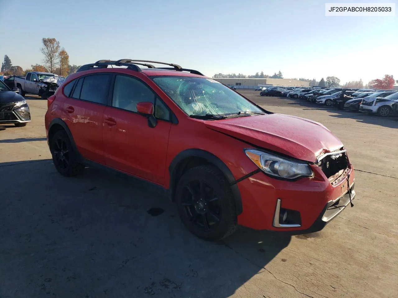 2017 Subaru Crosstrek Premium VIN: JF2GPABC0H8205033 Lot: 79521174