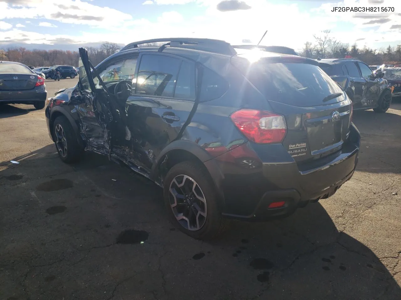 2017 Subaru Crosstrek Premium VIN: JF2GPABC3H8215670 Lot: 80353464