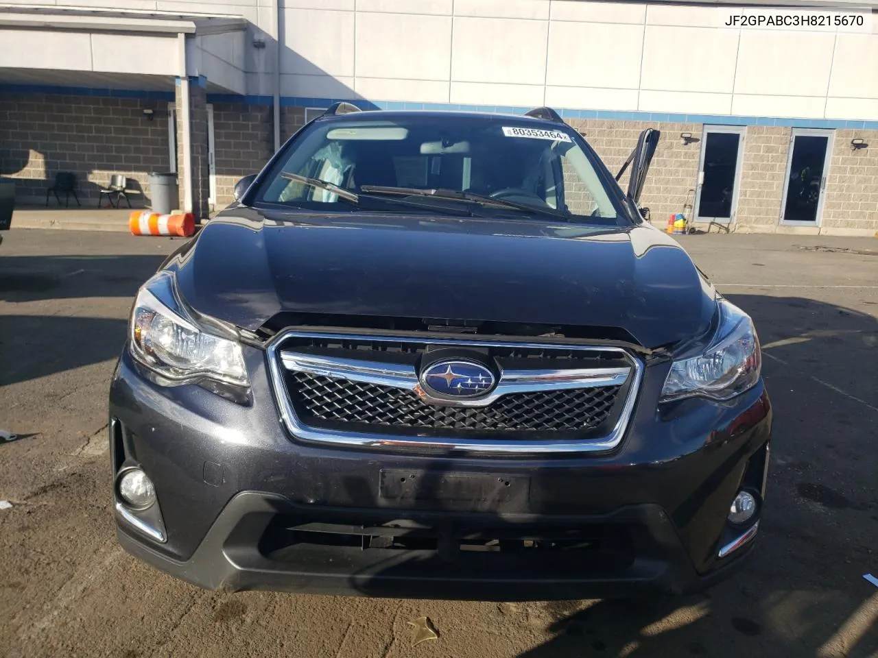 2017 Subaru Crosstrek Premium VIN: JF2GPABC3H8215670 Lot: 80353464