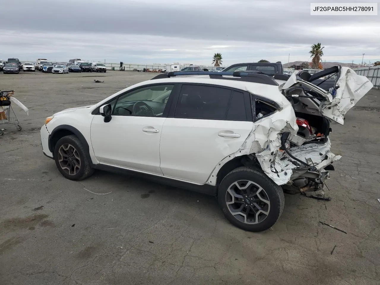 2017 Subaru Crosstrek Premium VIN: JF2GPABC5HH278091 Lot: 80556254