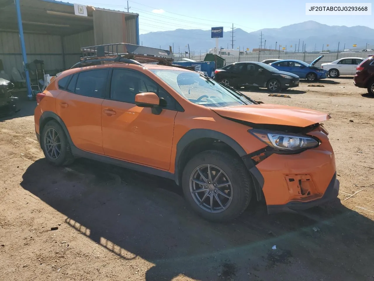 2018 Subaru Crosstrek Premium VIN: JF2GTABC0JG293668 Lot: 73060514