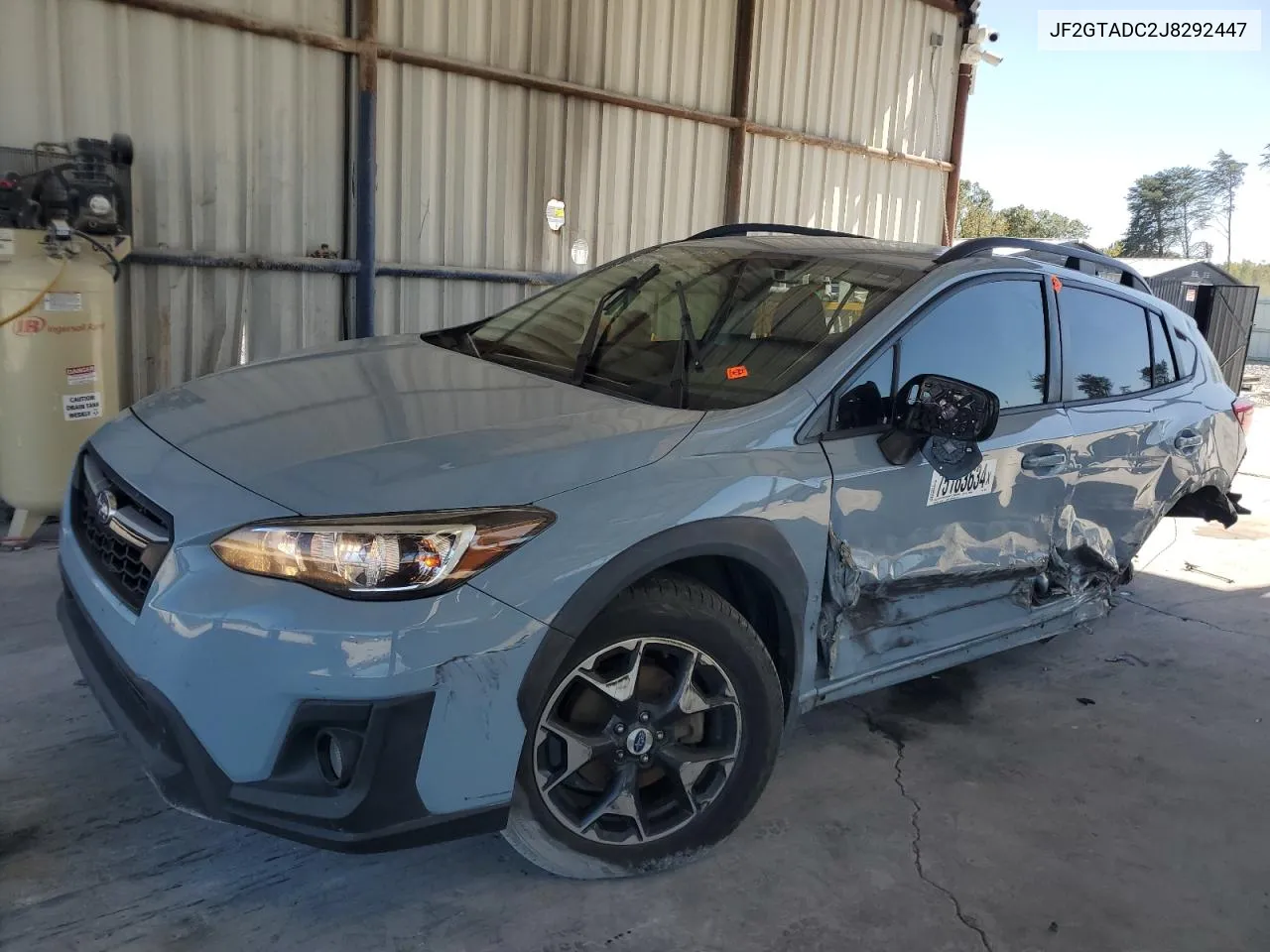 2018 Subaru Crosstrek Premium VIN: JF2GTADC2J8292447 Lot: 75163634