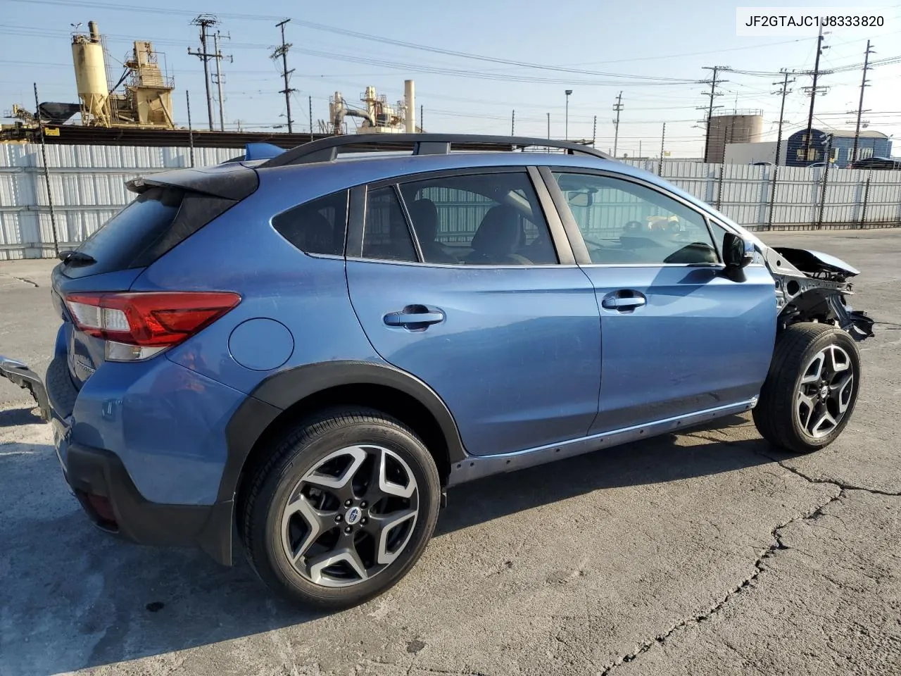 2018 Subaru Crosstrek Limited VIN: JF2GTAJC1J8333820 Lot: 75689284