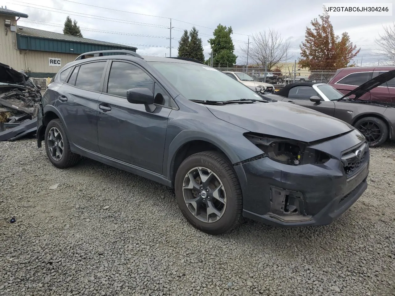 2018 Subaru Crosstrek Premium VIN: JF2GTABC6JH304246 Lot: 76069044