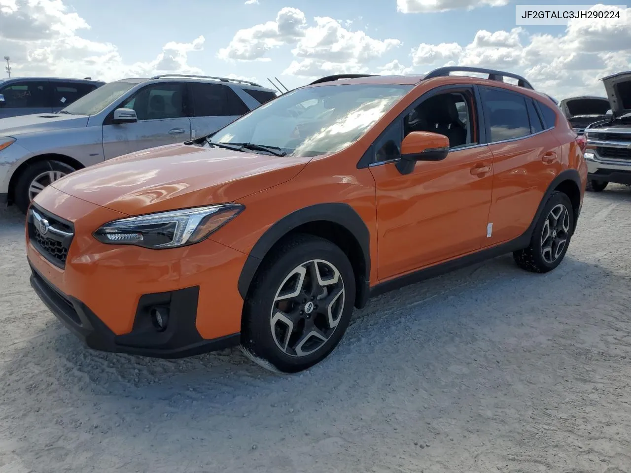 2018 Subaru Crosstrek Limited VIN: JF2GTALC3JH290224 Lot: 77311514