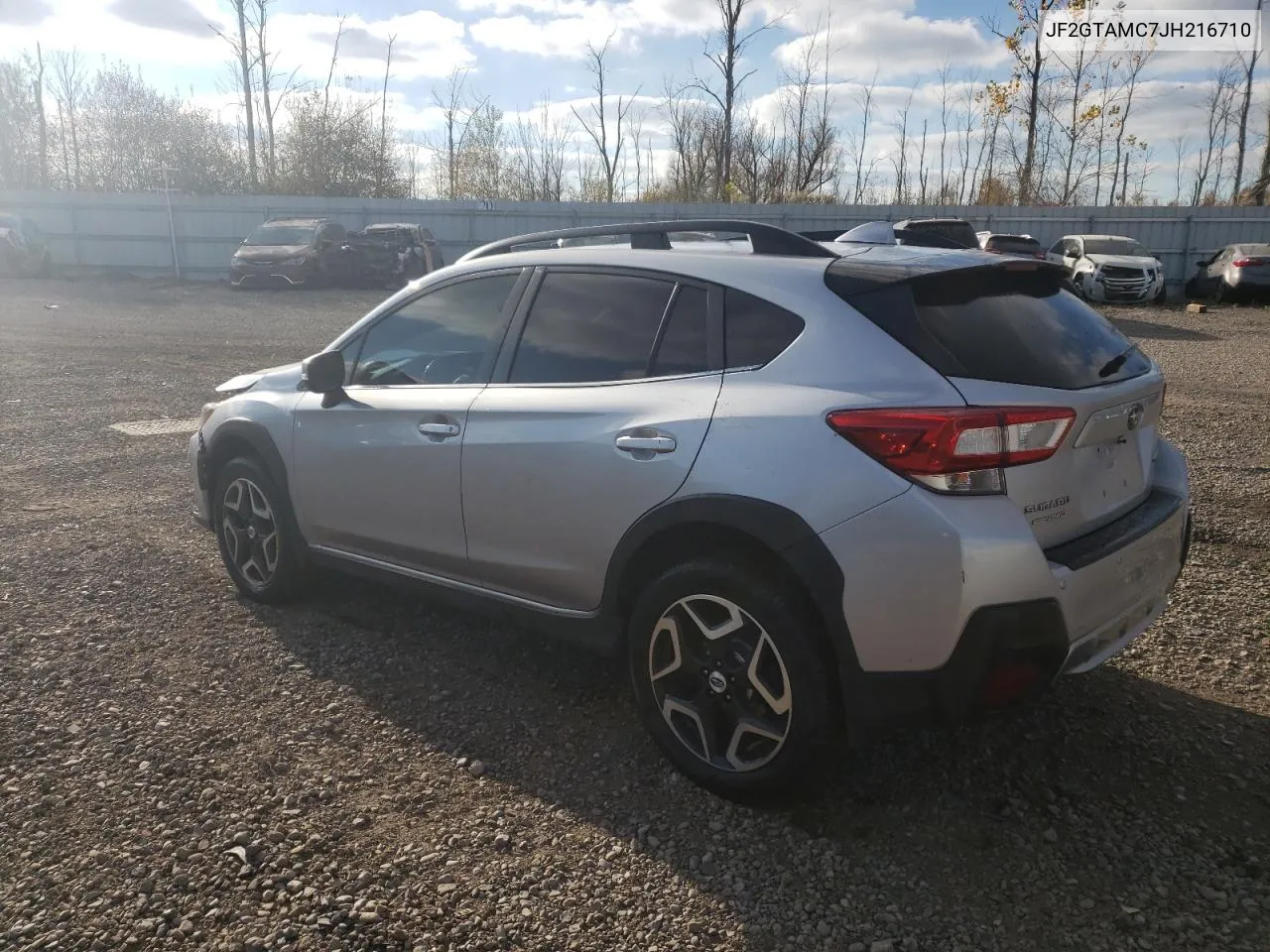 2018 Subaru Crosstrek Limited VIN: JF2GTAMC7JH216710 Lot: 77381454