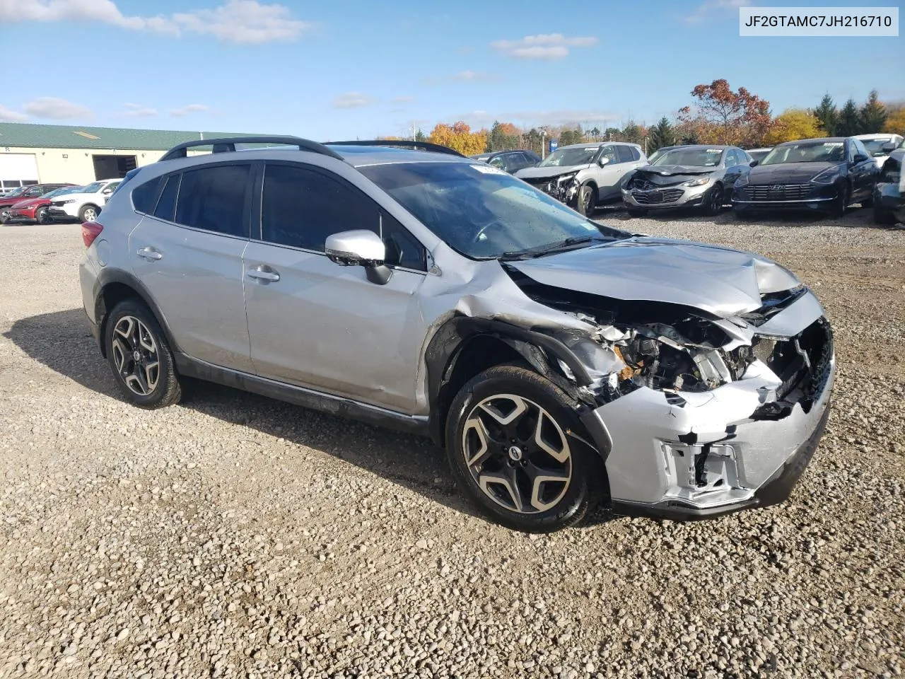 2018 Subaru Crosstrek Limited VIN: JF2GTAMC7JH216710 Lot: 77381454