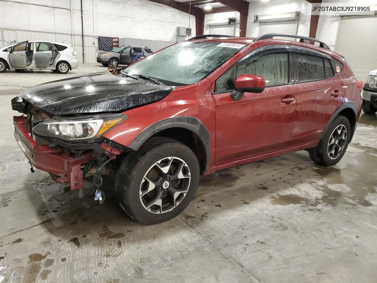 2018 Subaru Crosstrek Premium VIN: JF2GTABC3J9218905 Lot: 77402974