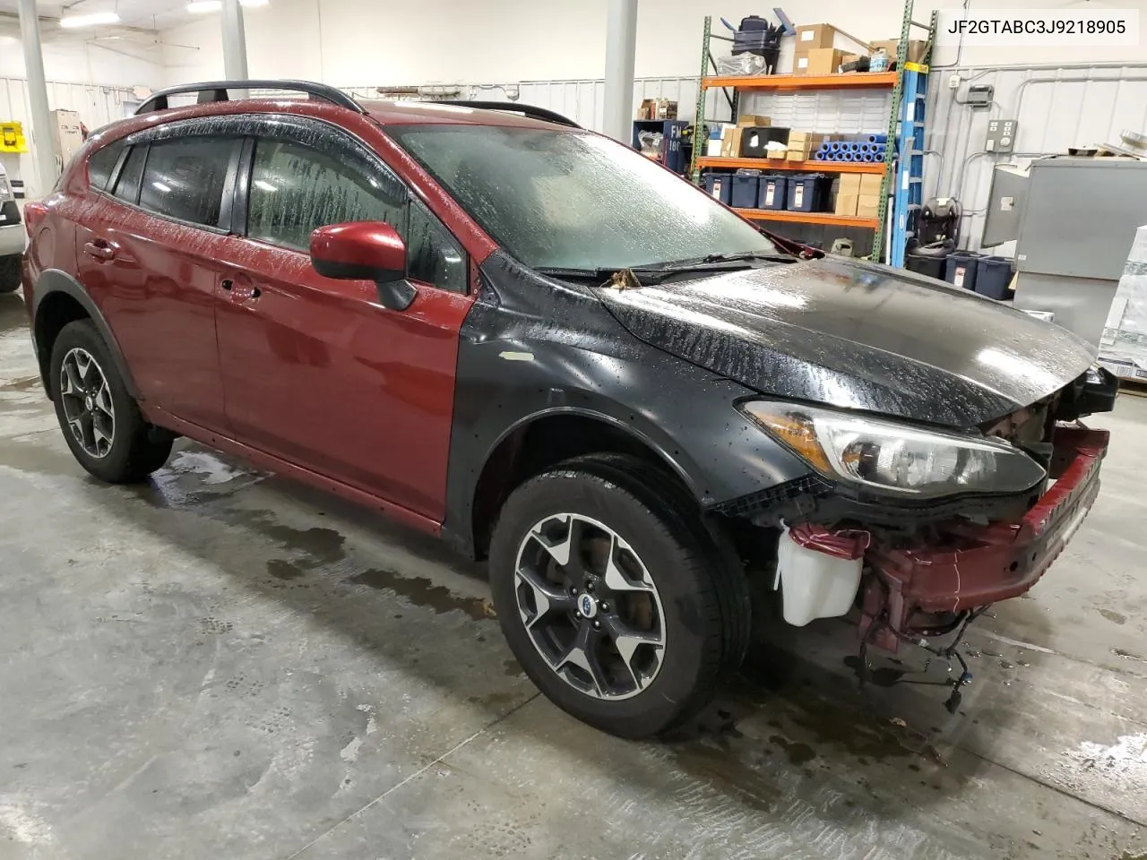 2018 Subaru Crosstrek Premium VIN: JF2GTABC3J9218905 Lot: 77402974